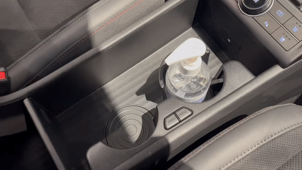 디 올 뉴 코나에는 기존에 없던 push 기능이 추가됐다./영상=정민주기자