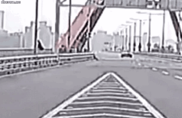 서울 한강 다리에서 투신하려던 20대 여성을 지나가던 시민들이 구하는 영상 [한문철TV 갈무리]