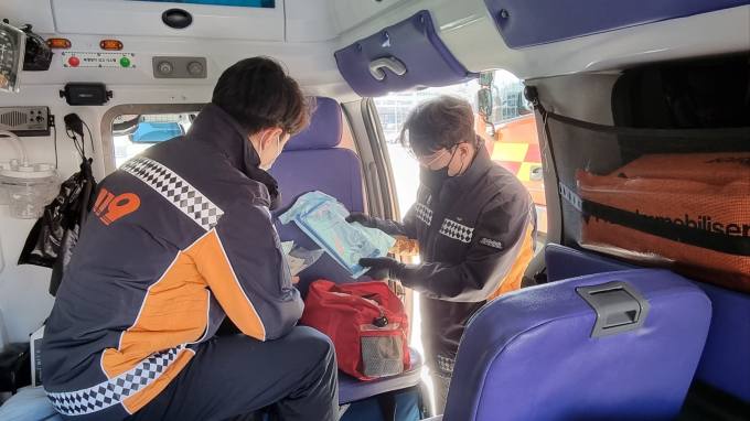 고성소방서장 이미지