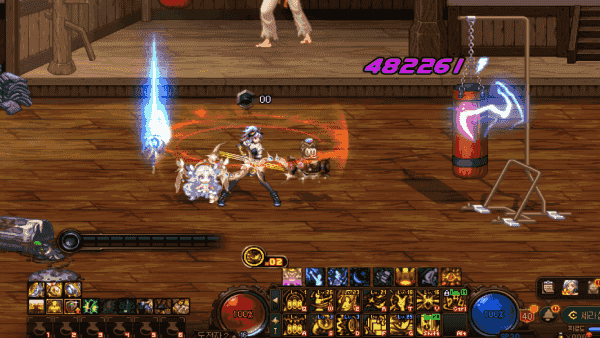 - 신수력 게이지는 기본 공격과 스킬로 몬스터를 공격하면 채워진다