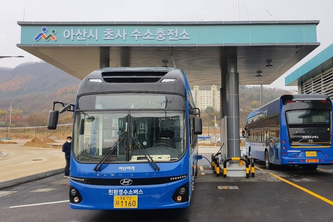 아산 초사 수소충전소 이미지
