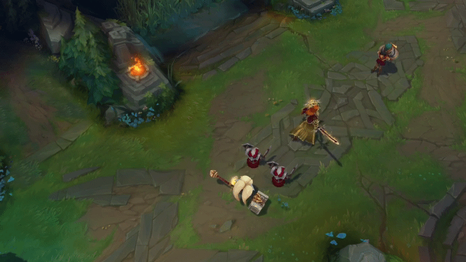 밀리오의 Q 스킬 ‘초특급 불꽃 킥’.&nbsp; &nbsp;라이엇 게임즈