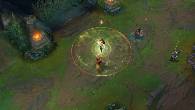 밀리오의 W 스킬 ‘아늑한 모닥불’.&nbsp; &nbsp;라이엇 게임즈