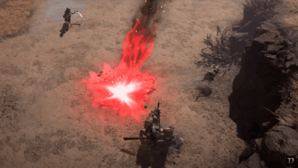 도적 플레이 모습