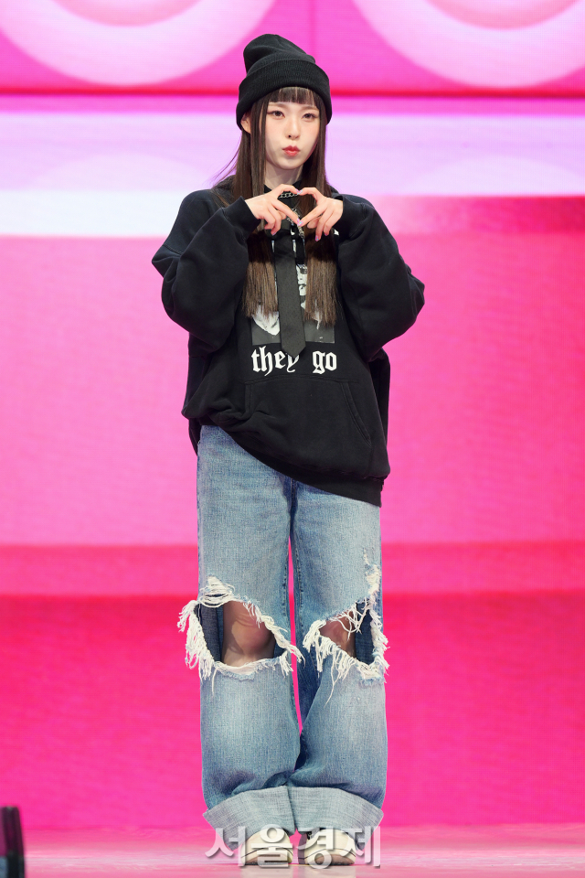 엔믹스 규진, 하트 츄 [SE★포토]