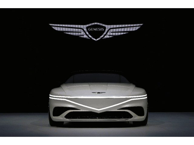 제네시스 콘셉트카 ‘엑스 컨버터블’. [김지윤 기자]