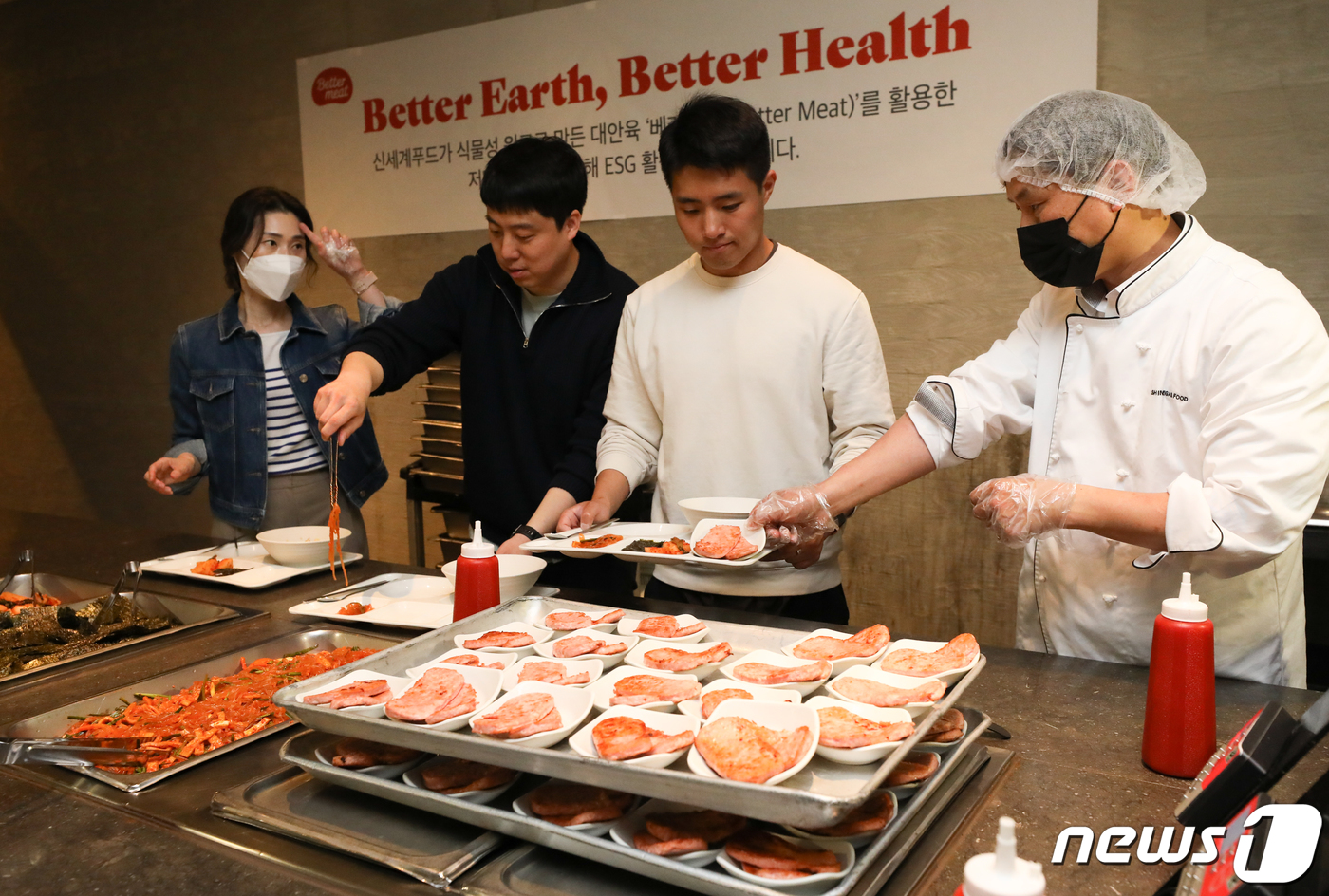 신세계푸드 직원식당 이미지