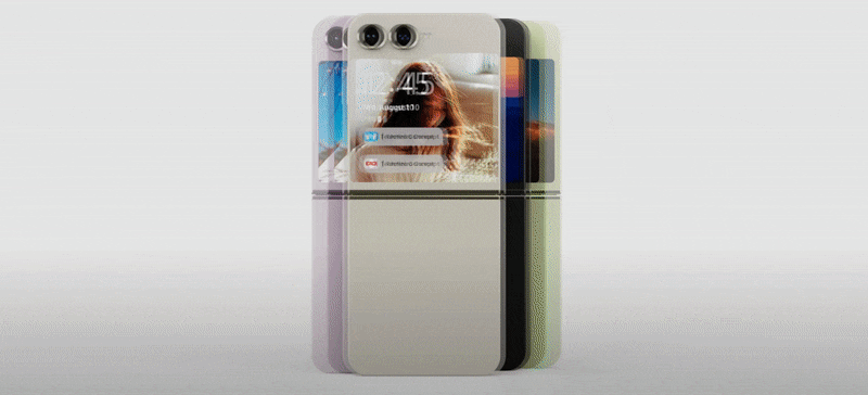 삼성 새로운 폴더블폰 ‘갤럭시Z플립5’ 추정 이미지 [출처 슈퍼로더 ‘Technizo Concept’]