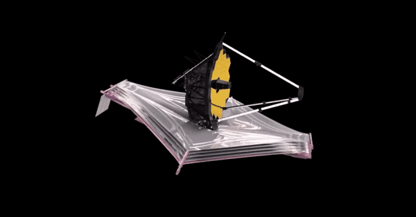 제임스웹 우주망원경의 모습 (영상=NASA 고다드 우주비행센터)