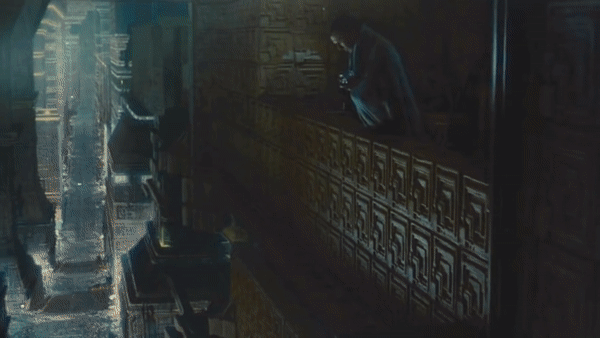 1982년작 '블레이드 러너'에 촬영지로 쓰인 에니스 하우스. [How to Architect 유튜브채널]