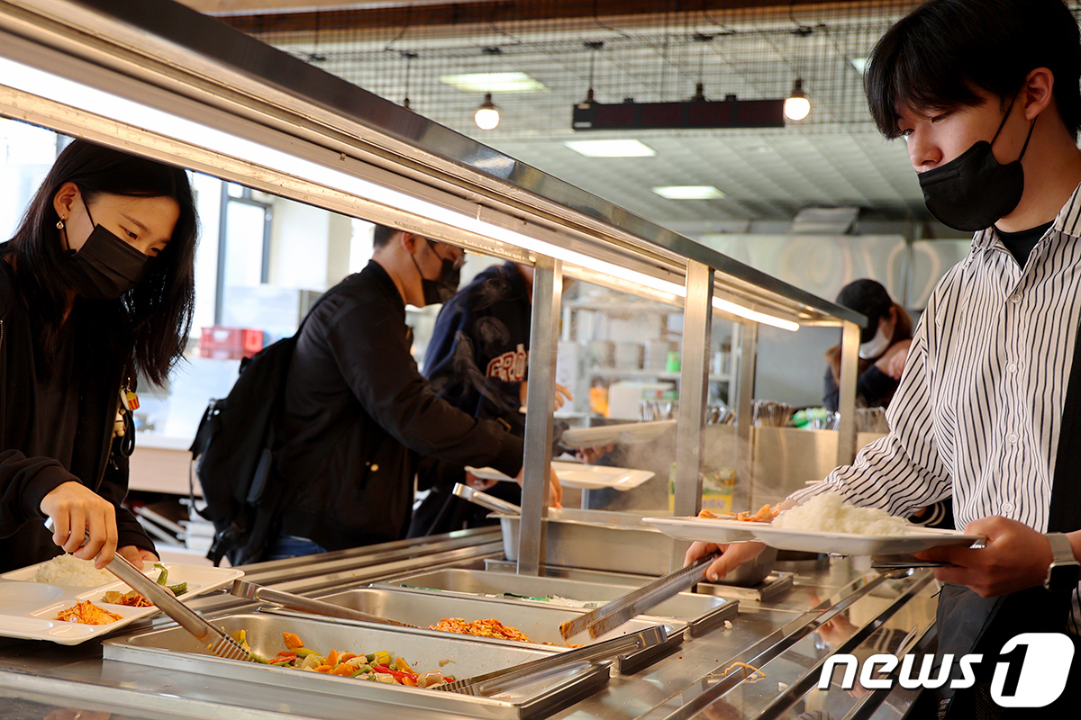 배재대학교 학생식당 이미지