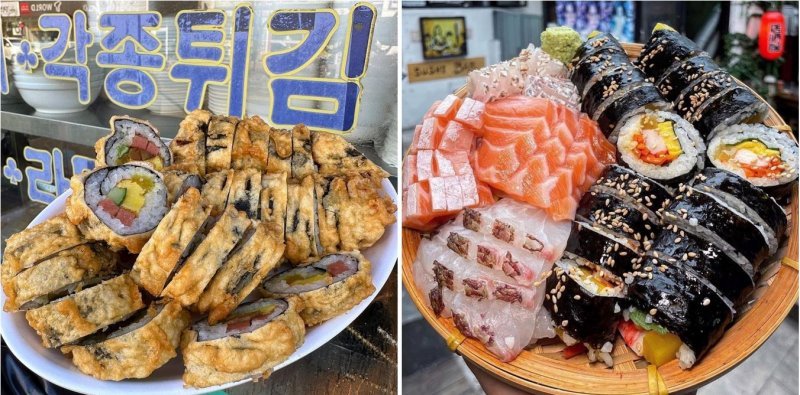 김밥집 이미지