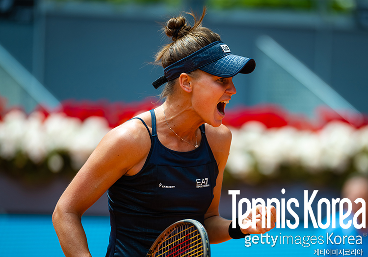 생애 첫 WTA 1000 4강 쿠데르메토바, "세계 1위 시비옹테크 나와!"