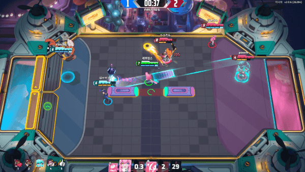 - 앞길을 방해한다면 경기장 밖으로 날려버리면 그만입니다