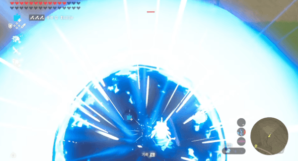 - 글리치 기술 중 하나인 선더 클랩 러시