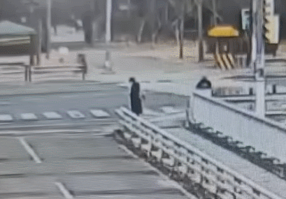 사고 당시 영상. 한문철TV 캡처