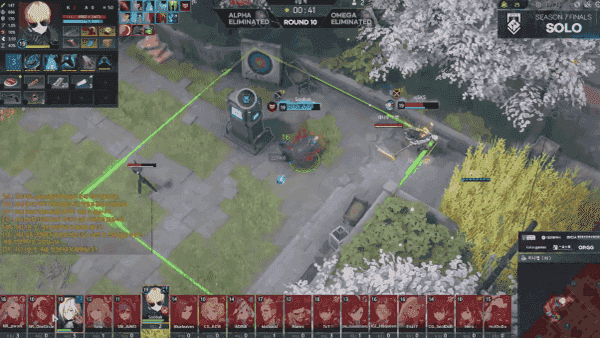 - 시즌7 파이널스 라운드 10 최후의 교전