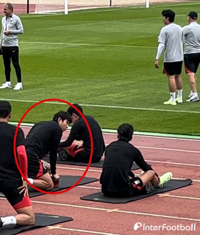 [IN 부산] 설영우와 무슨 이야기를?...이강인, 'PSG 이적 임박'에도 평온한 표정+훈련 매진