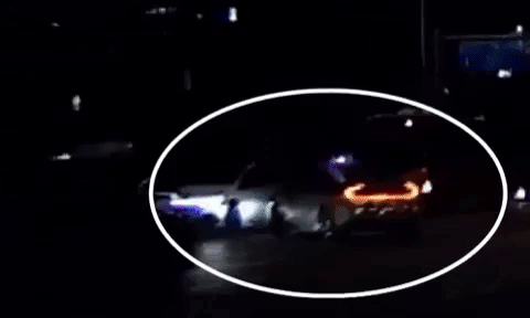 배우 진예솔씨(38)의 음주운전 사고 당시 모습. TV조선