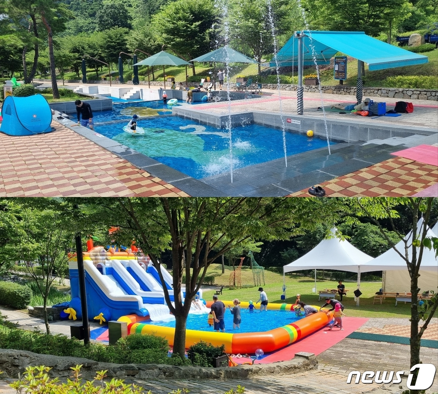 성불산 물놀이장 이미지