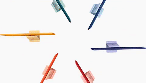 2021년 출시된 M1 탑재 아이맥 24인치. 애플 제공