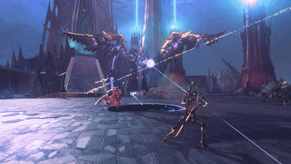 아레스 인게임 트레일러에 등장하는 단체 사냥 콘텐츠 일부 (카카오게임즈 제공)