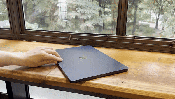 맥북 에어 15인치 [촬영 오규진]