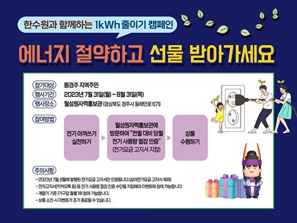 한수원(주) 월성원자력본부 이미지