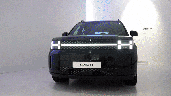 5세대 디 올 뉴 싼타페 외관 스케치 (영상=현대자동차)