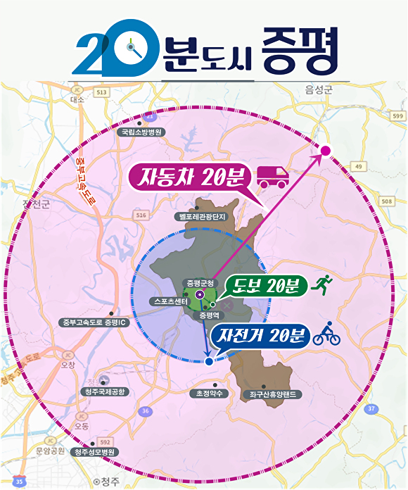 증평문화회관 영화관 이미지