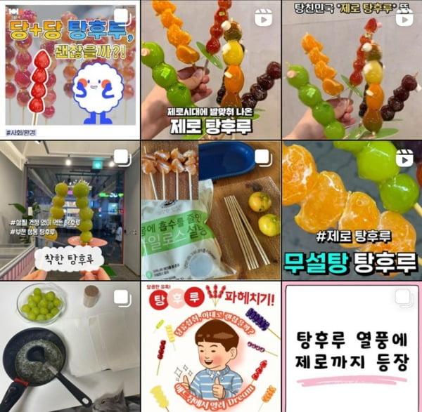 썸탕후루 이미지