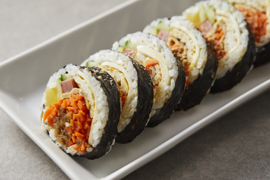 김밥 이미지