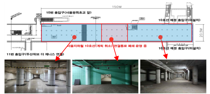 서울교통공사(6호선 신당역) 이미지