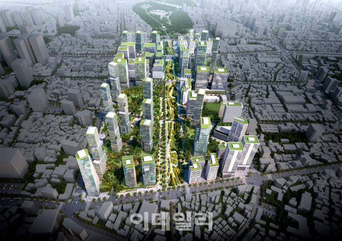 종묘~남산 녹지축 구축…세운상가 일대 공원 들어선다