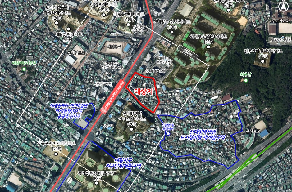 삼거리 이미지