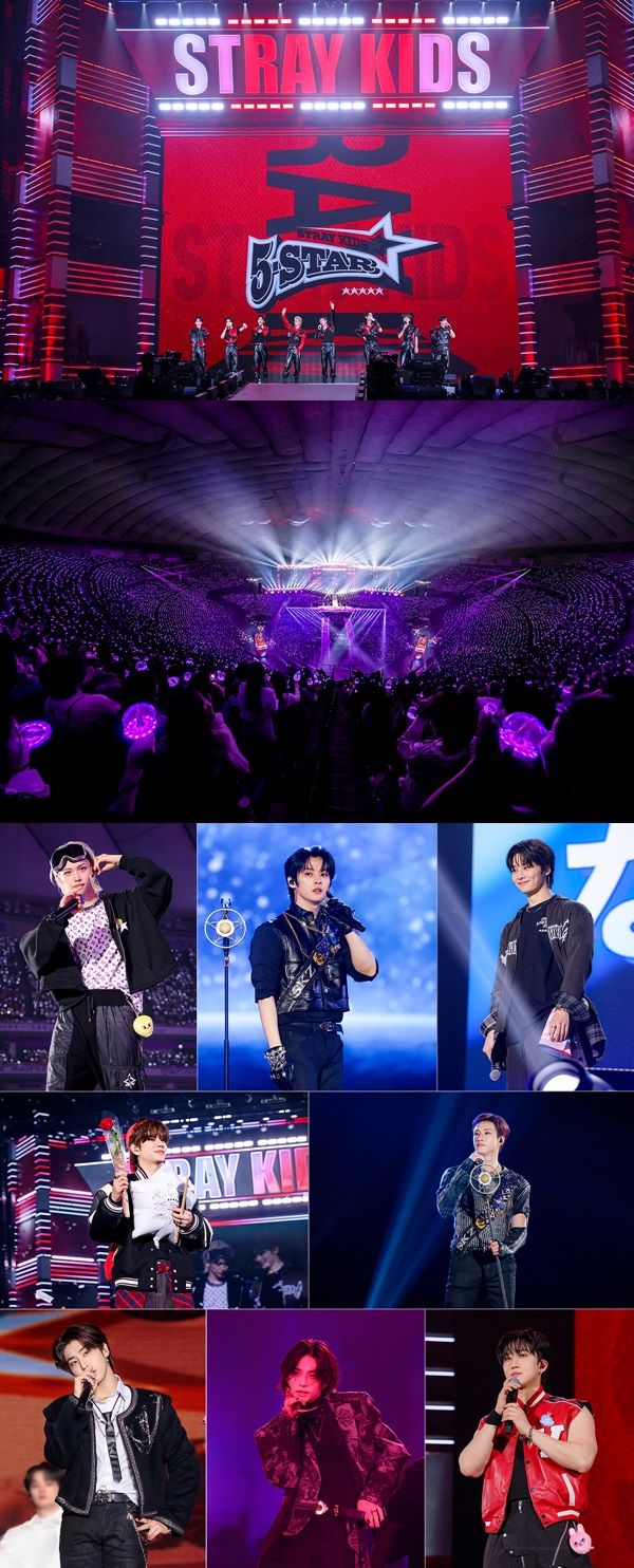 스트레이 키즈, 'K팝 4세대 보이그룹 최초' 한일 5대 돔 투어 성료