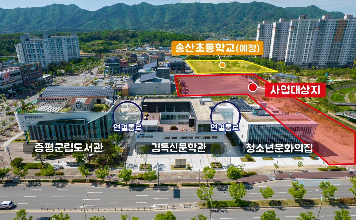 증평문화회관 영화관 이미지