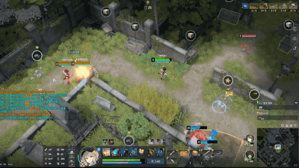 - 아군과 합을 맞춰 교전할 때 빛이 나는 실험체입니다