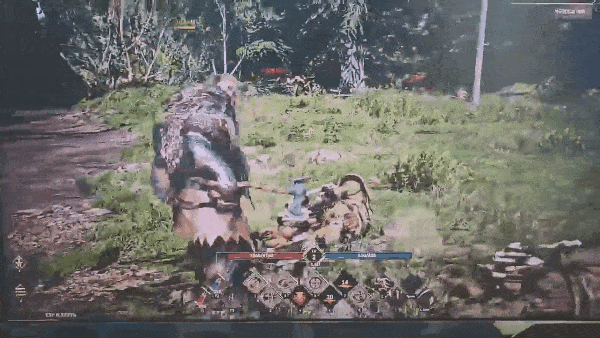 - 각 스킬마다 시점 변환 연출이 가미됐다