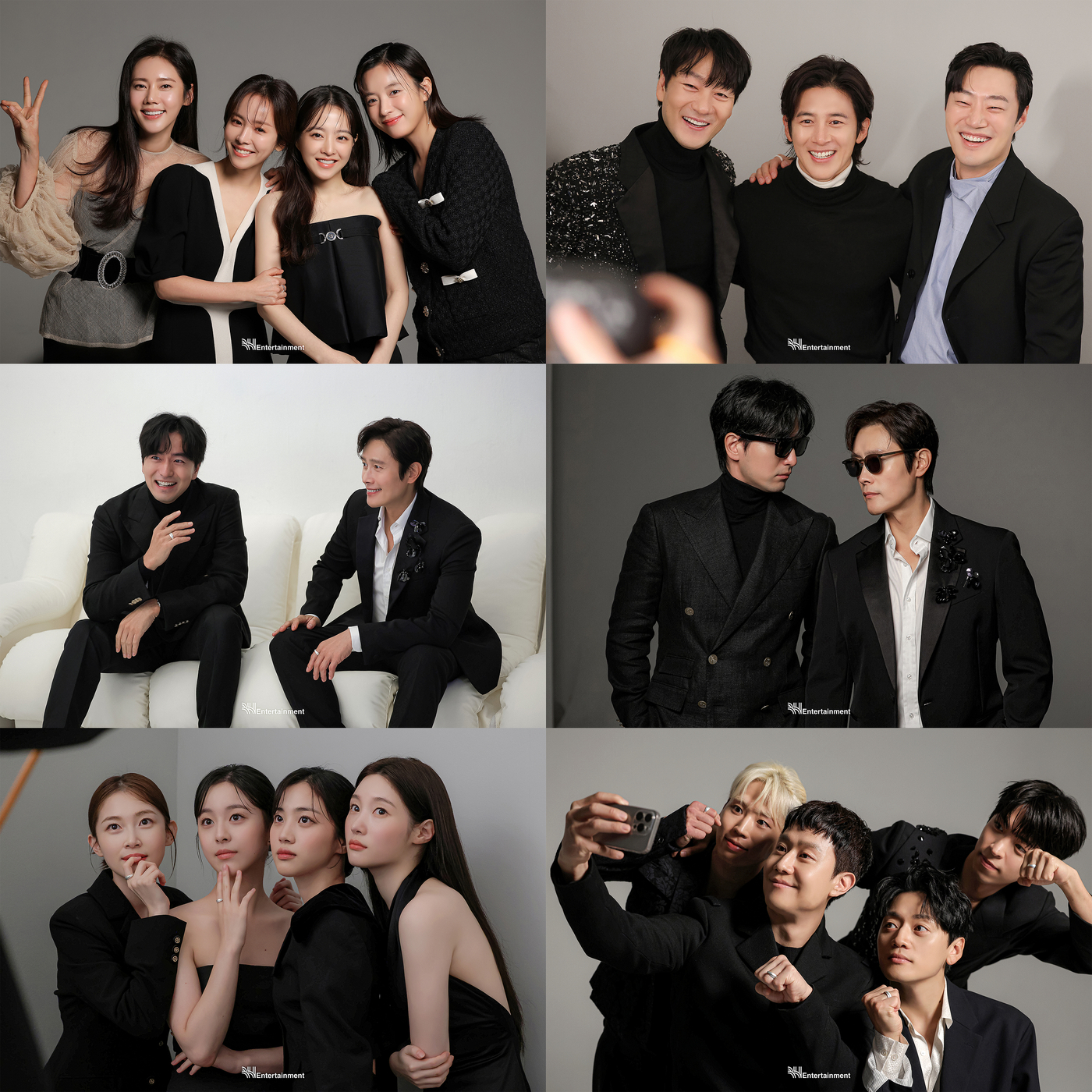 박보영·한효주·이병헌 등 BH엔터 배우진, 글로벌 희망 향한 유쾌팀워크…화보 비하인드컷 공개