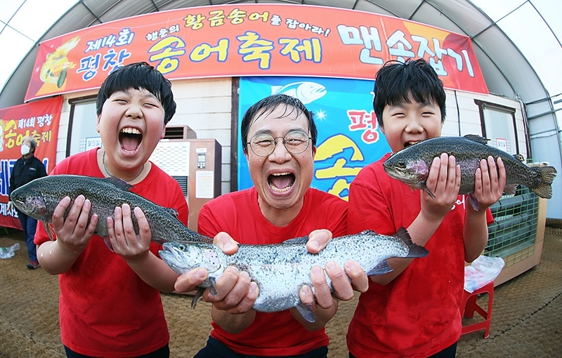 평창송어 이미지
