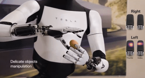 테슬라가 차세대 휴머노이드 로봇 '옵티머스 2세대'를 공개했다. 사진=트위터 캡쳐