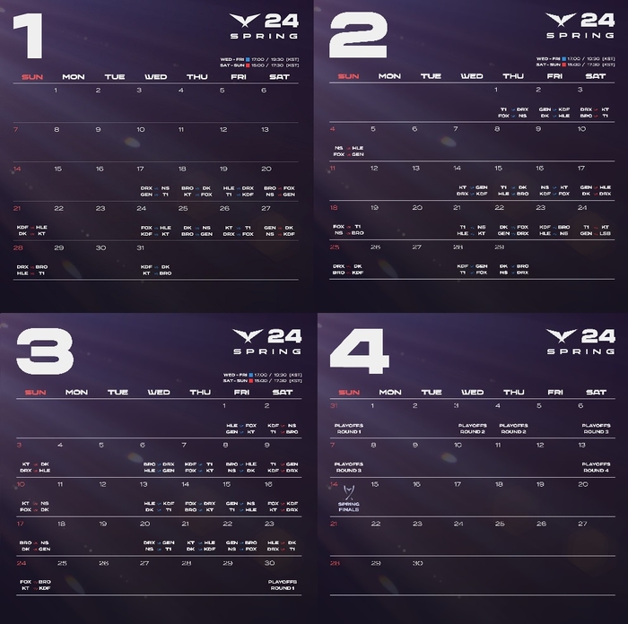 ‘T1 vs 젠지’, 2024 LCK 스프링 개막전 ‘숙적’ 맞대결 > 링크위드 뉴스 링크위드 랭크