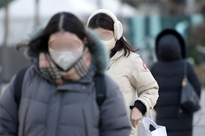 한파특보 이미지