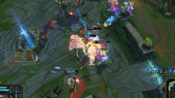 - 충분히 성장을 마친 스몰더는 높은 화력을 보여줄 수 있습니다