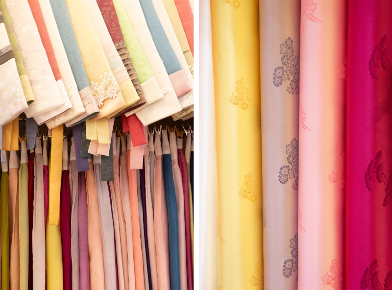 한복 소매업 이미지