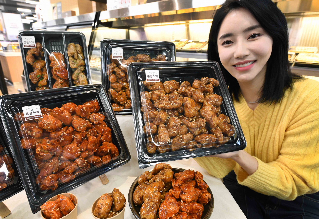 허니닭강정 이미지
