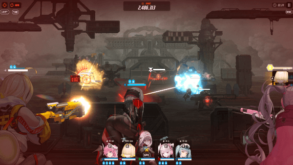 - 일레그 버스트 스킬 연출 컷신