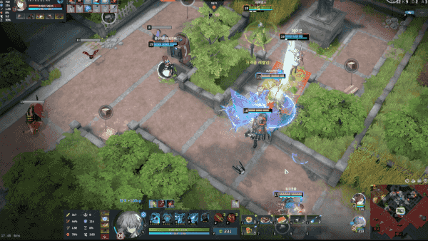 - 먼 사거리에서 적을 일방적으로 공격하는 재미가 있습니다