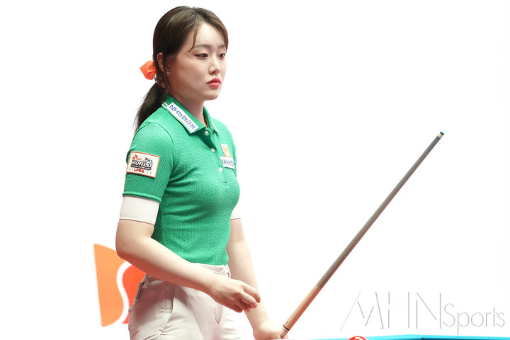 김보미 LPBA 결승전 도전 사진